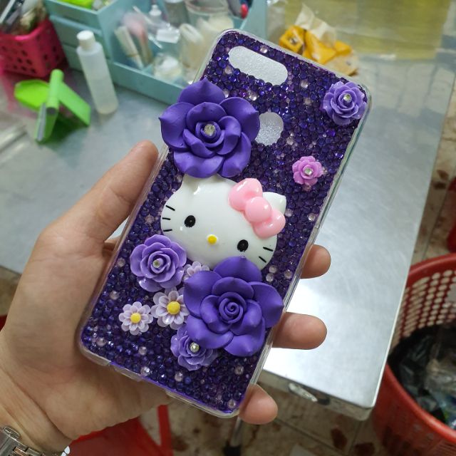 ỐP KITTY TÍM FULL