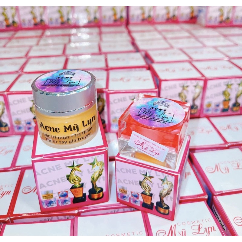 KEM ACNE MỸ LYN KÈM GIẤY HDSD + TÚI ĐỰNG