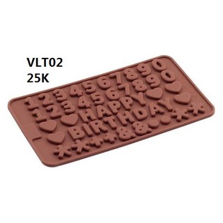 Khuôn socola hppd valentine
