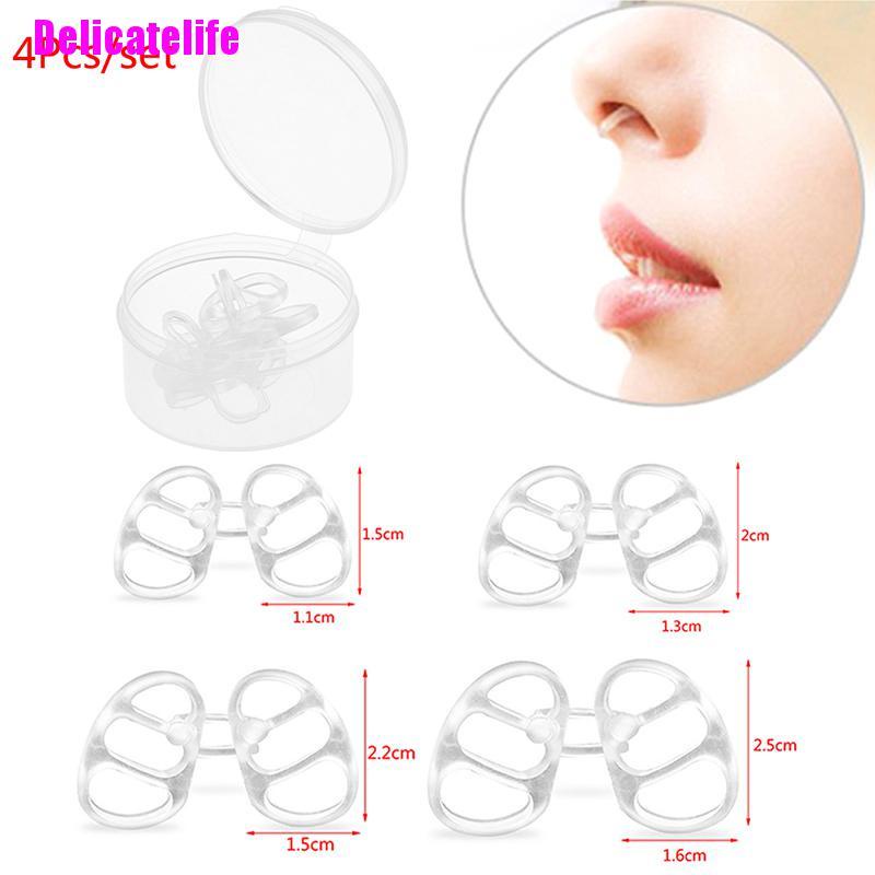 Hộp 4 kẹp mũi chống ngáy khi ngủ tiện dụng