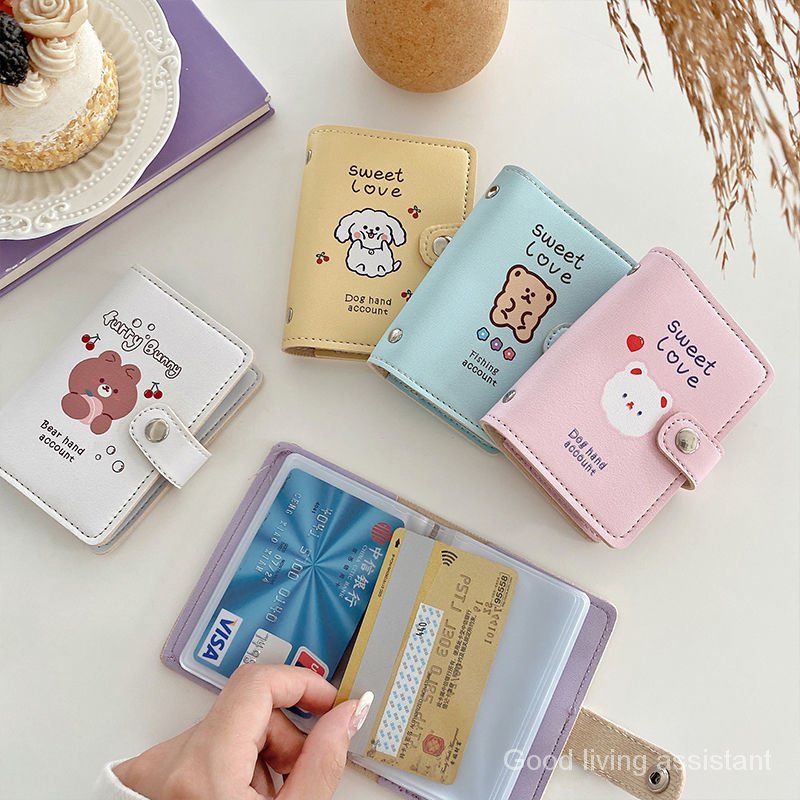 Ví đựng thẻ nữ sức chứa lớn dễ thương