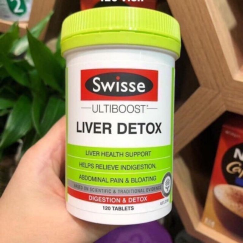 Viên Uống Hỗ Trợ Thải Độc Gan [Úc] Swisse Liver Detox - 120 viên