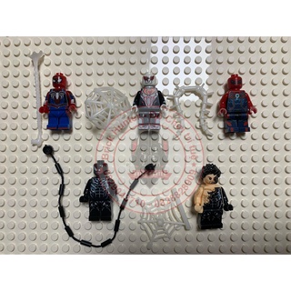 Marvel Super Heroes minifigures Spiderman Venom mô hình lắp ráp nhân vật người nhện