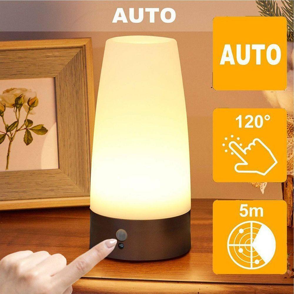 Đèn LED Để Bàn Cảm Ứng Ánh Sáng Ban Đêm