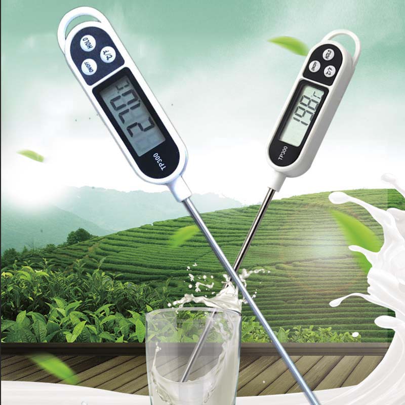 Nhiệt kế điện tử đo nước, sữa, đồ ăn(inox 304),TP300