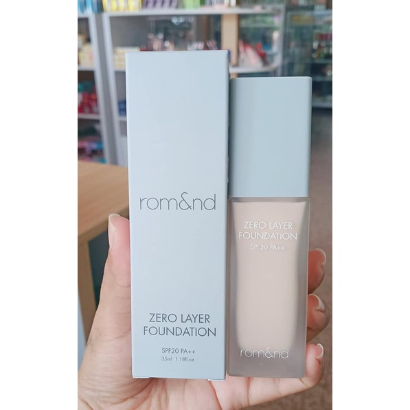 KEM NỀN MỎNG NHẸ TỰ NHIÊN CHO LỚP NỀN HOÀN HẢO ROMAND ZERO LAYER FOUNDATION 35ML CHÍNH HÃNG - 9868