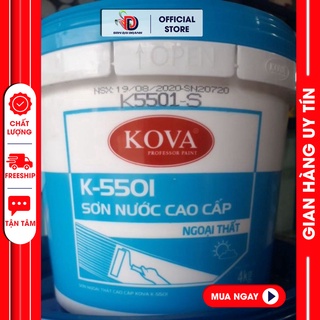 Sơn Nước KOVA Ngoại Thất Cao Cấp 4Kg