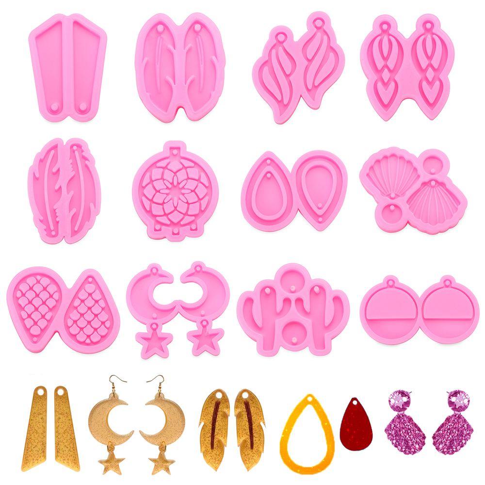 KRNY Khuôn Làm Bông Tai / Móc Khóa Handmade Độc Đáo Tiện Dụng