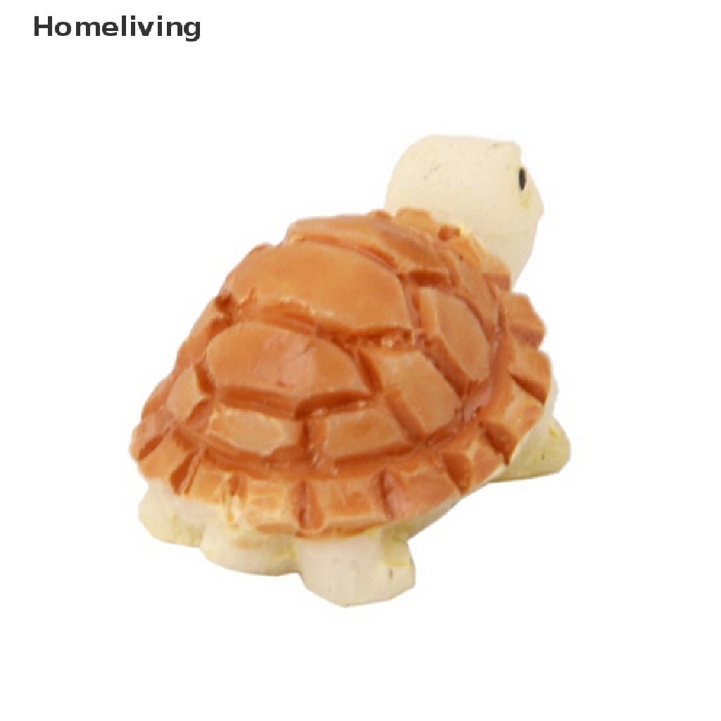 Set 2 Tượng Rùa Mini Trang Trí Sân Vườn