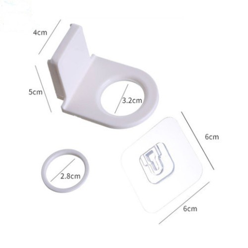 Giá móc treo chai nước rửa tay ❄️ dầu gội đầu sữa tắm dán tường siêu dính chịu lực 3kg