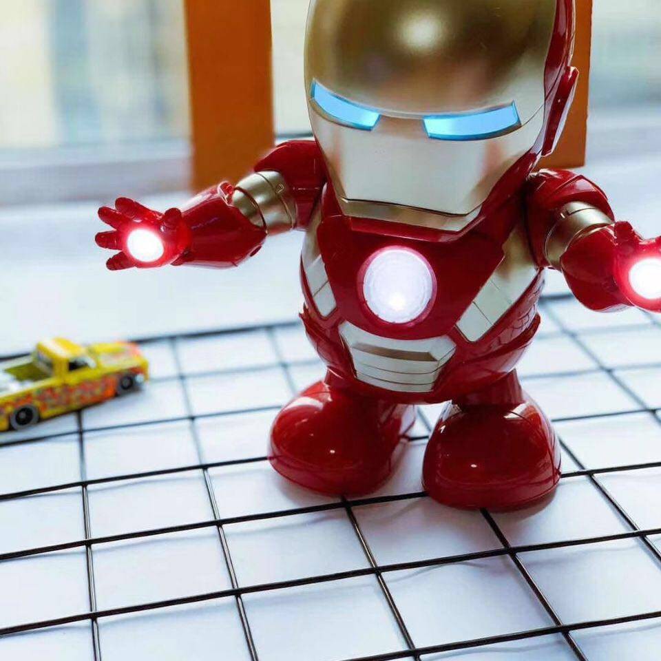 Đồ Chơi Mô Hình Nhân Vật Iron Man Nhảy Múa Trong Phim Avengers 4