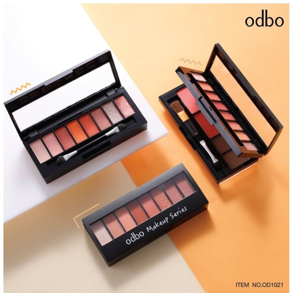 Set Phấn Mắt 2 tầng ODBO Makeup Series OD1021