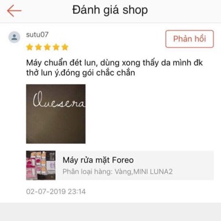[CÓ SẴN, ĐỦ BILL] Máy rửa mặt Foreo Luna mini 2