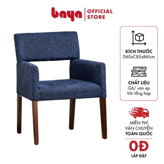 Ghế bành BAYA WILLIAM GH-1721 Gỗ / Vải tổng hợp 0