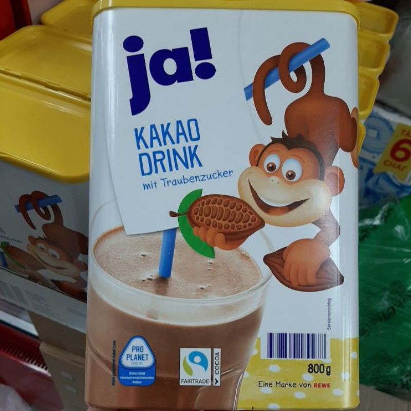 Cacao Drink Ja Đức 800g