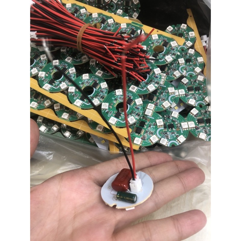 💥 💥MẠCH ĐÈN THỜ HOA SEN LED 7 MÀU KÈM DÂY-MẠCH ĐÈN THỜ PHA LÊ