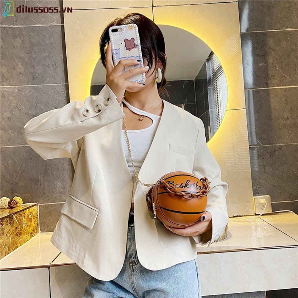 Túi Xách Tay Bóng Rổ Thời Trang Dành Cho Nữ