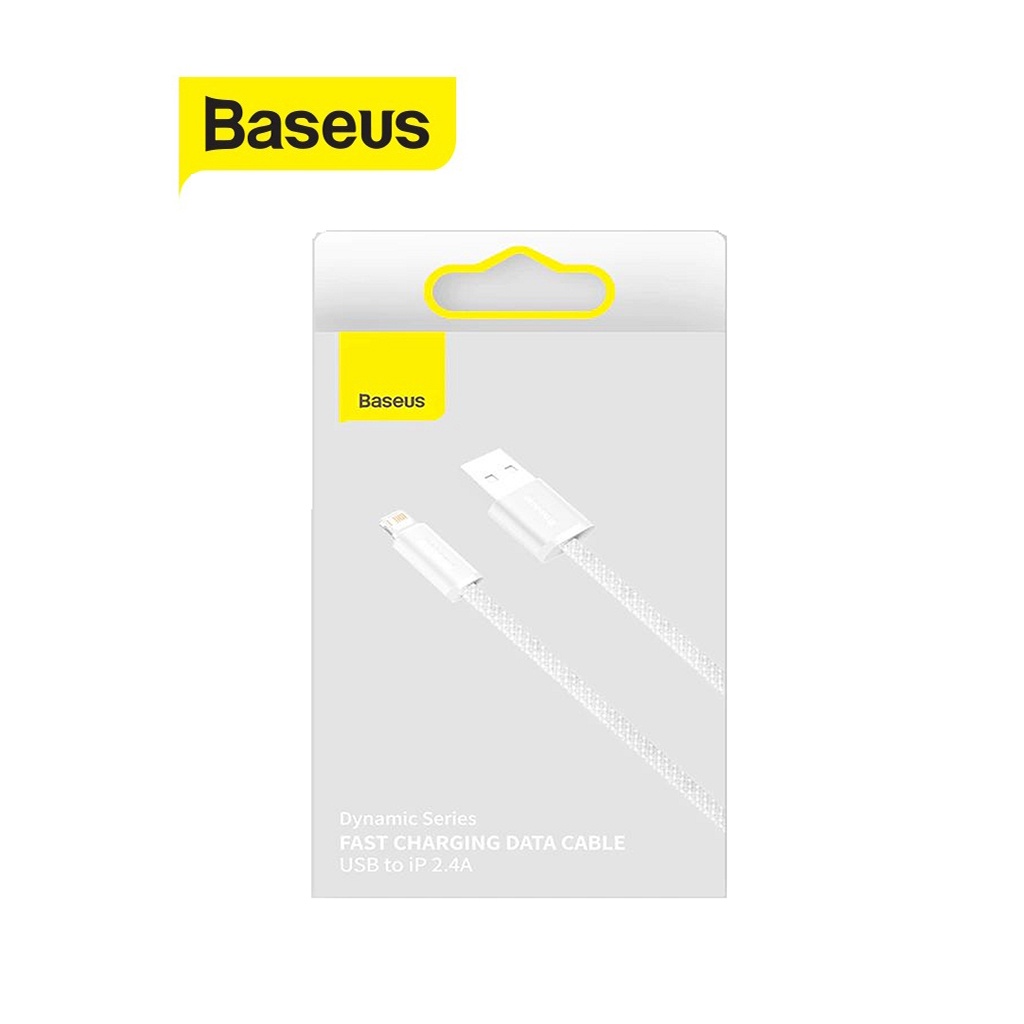 Cáp sạc 2.4A Baseus Dynamic Series dây nylon siêu bền dài 100CM 13/14/12