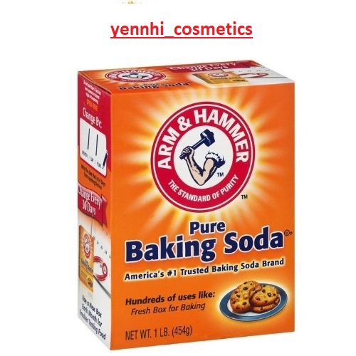 [NHẬP KHẨU MỸ ]Bột Baking Soda làm trắng răng, làm bánh, tẩy tế bào chết, tẩy rửa 454g