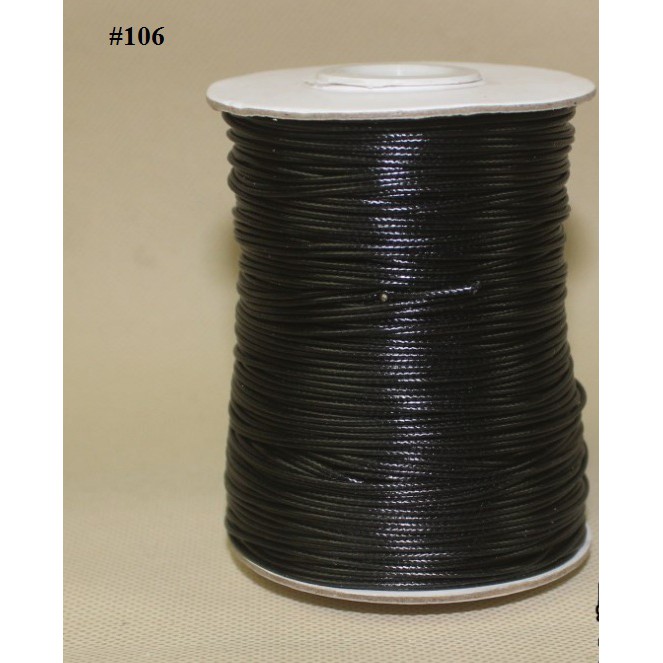 10met dây sáp bóng, sáp da Hàn Quốc 0.5mm