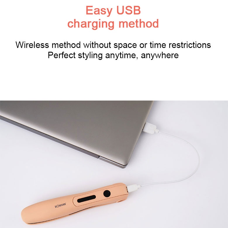 Máy duỗi tóc bằng sắt cầm tay BOMANN HC2624C