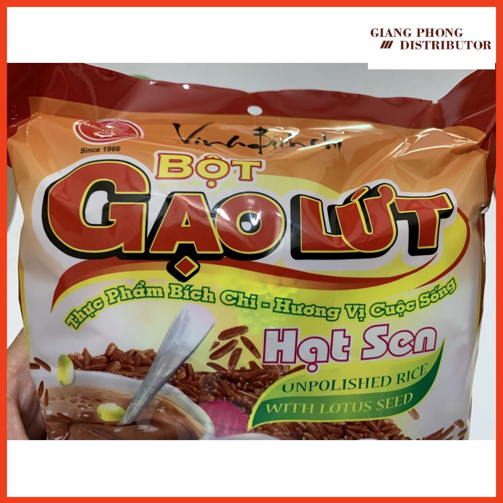 Bột gạo lứt hạt sen Bích Chi - 350gr - Unpolish Rice With Lotus Seed