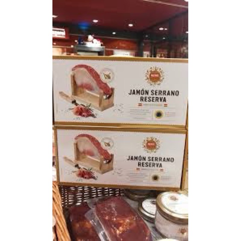🇩🇪HÀNG ĐỨC🇩🇪ĐÙI HEO MUỐI TÁCH XƯƠNG loại CAO CẤP  JAMON SERRANO RESERVA  Rewe Feine Welt | BigBuy360 - bigbuy360.vn