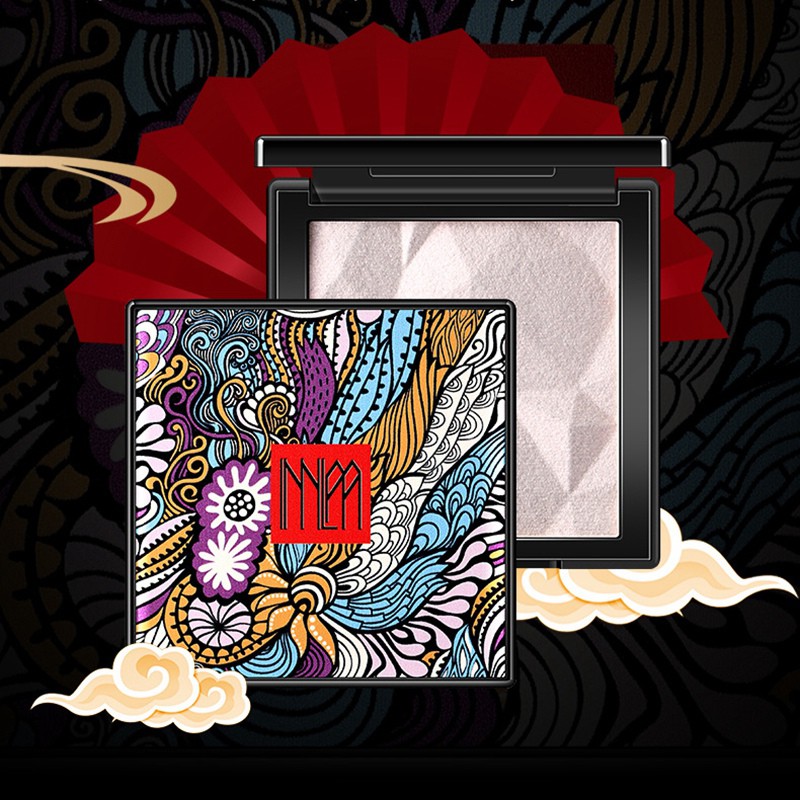 (Hàng Mới Về) 1 Phấn Bắt Sáng Màu Đơn Sắc Ánh Ngọc Trai Độ Bóng Cao Innlaa 01