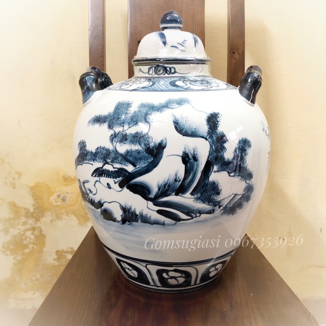 BÌNH SỨ SÀNH ĐỰNG NƯỚC NGÂM RƯỢU