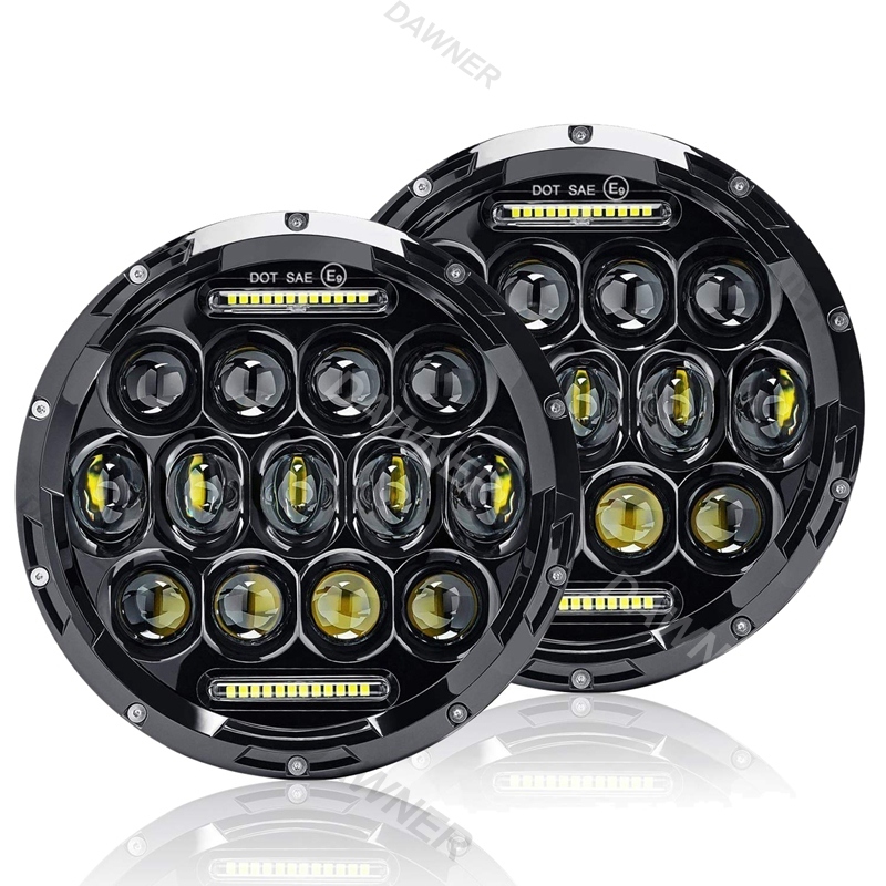 Đèn Pha Led 7 Inch Cho Xe Máy Harley Touring Ultra Classic Electra Street Glide Road King Yamaha