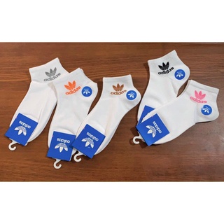 Set 5 đôi tất thể thao nam/nữ nhiều màu - combo 5 đôi vớ cotton phong cách thể thao năng động - habibi shoes
