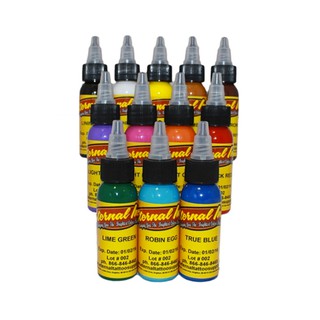 Bộ Mực xăm ETERNAL TATTOO INK Sample 12 màu 30ml