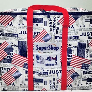 Túi Bố Hoa Văn Cờ USA size 50x40x25