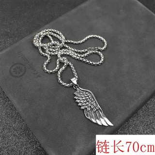 Dây Chuyền Mặt Chữ Thập Chạm Khắc Phong Cách Hip Hop Cho Nam 13132s
