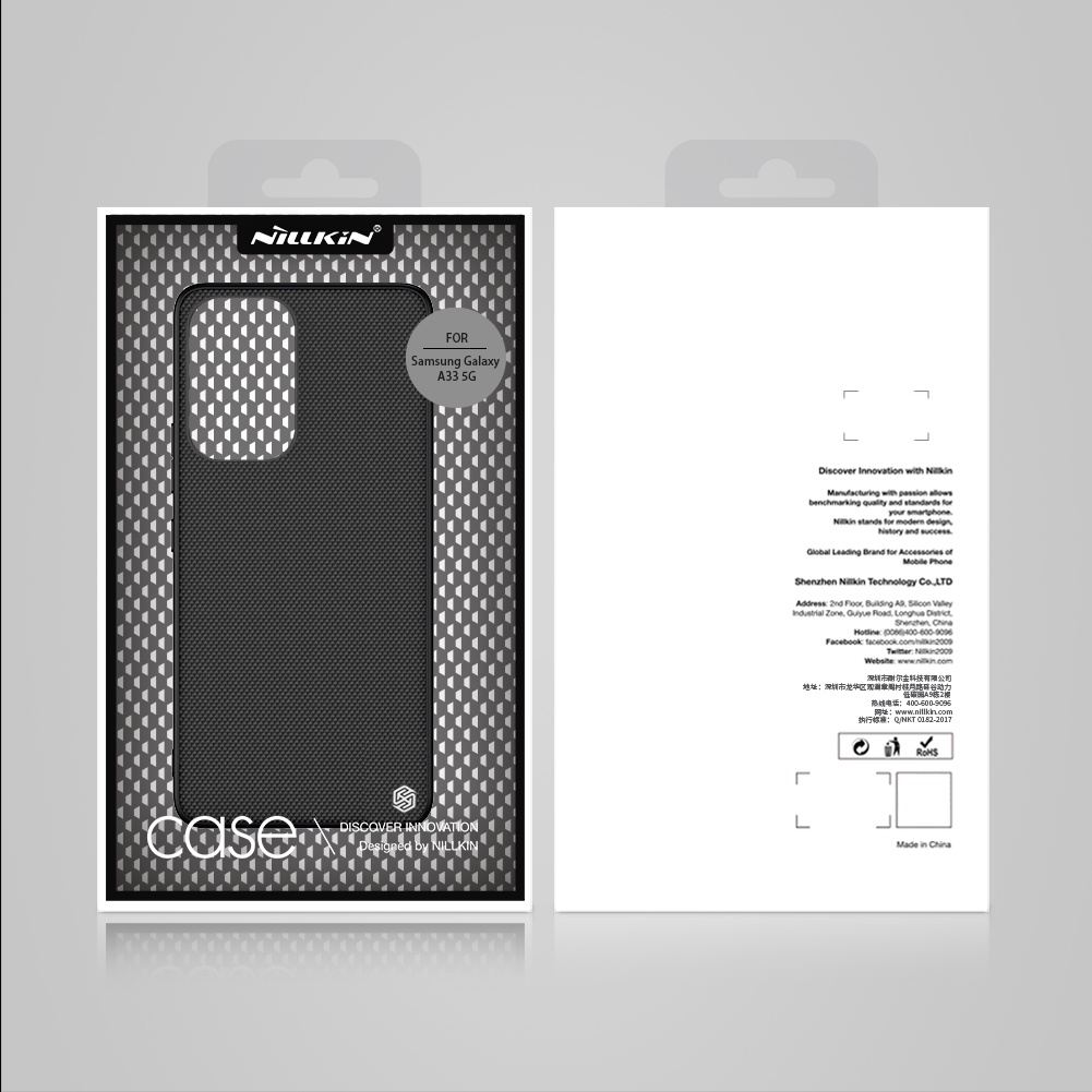 Ốp điện thoại NILLKIN sợi nylon nhẹ nhàng chống trượt chống sốc dành cho Samsung Galaxy A33 5G