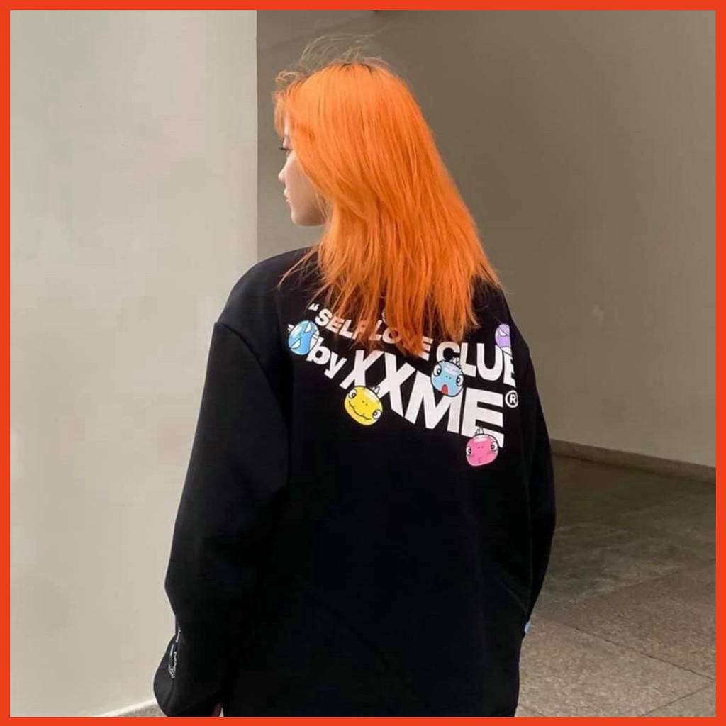 ( giá sỉ ) Áo khoác cardigan nỉ unisex form rộng Self Love, nam nữ ulzzang Wind