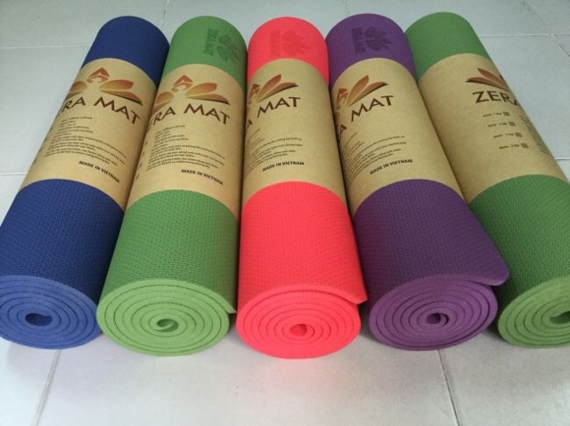 Thảm yoga cao cấp Zera 8mm 1 lớp