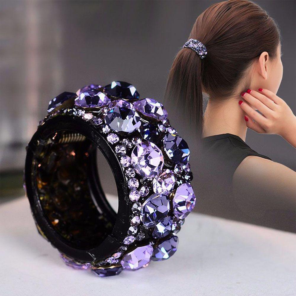 Kẹp Tóc Đính Đá Thời Trang Dành Cho Nữ