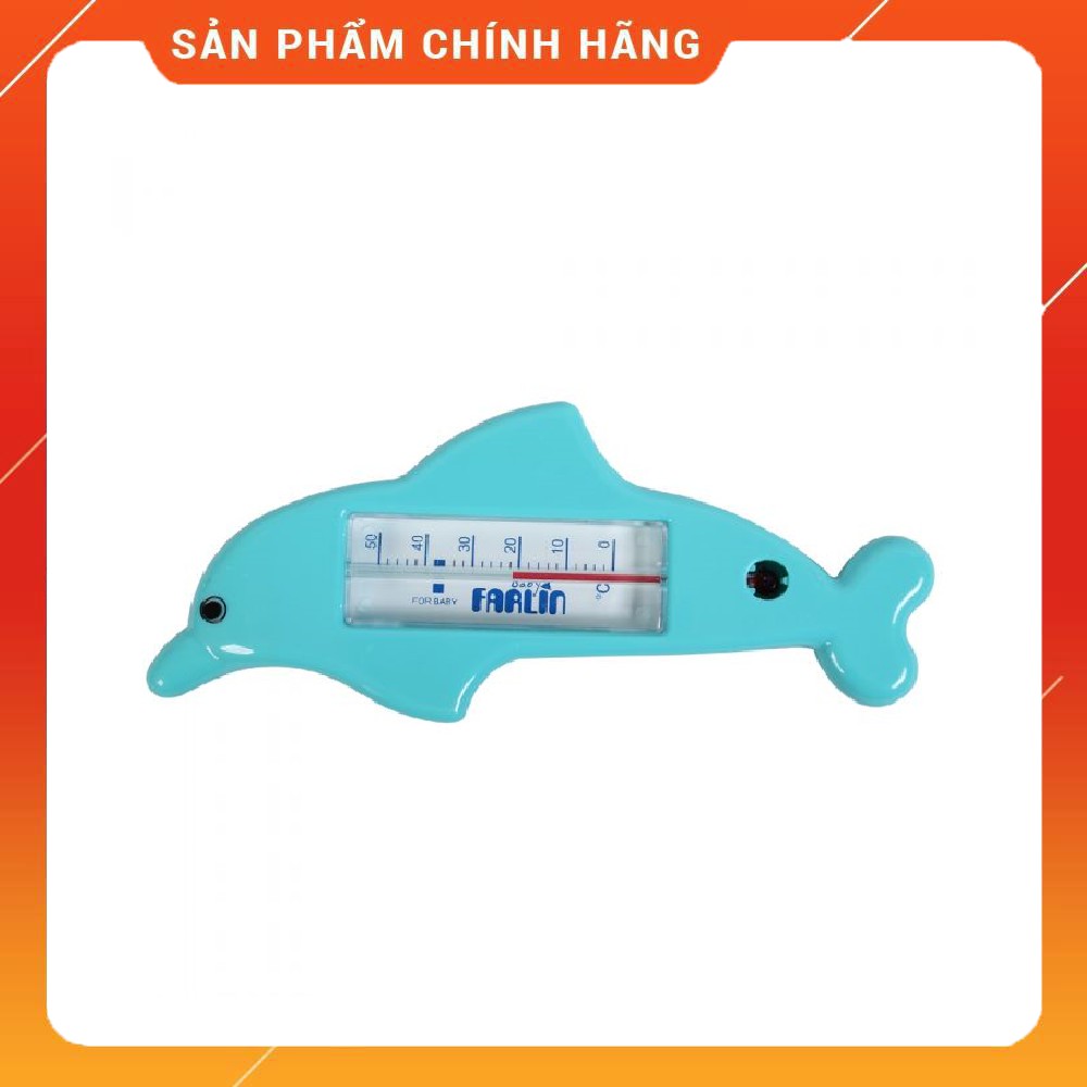Cá đo nhiệt độ nước tắm Farlin tránh nhiệt độ quá nóng hay quá lạnh gây khó chịu cho bé