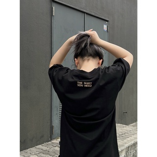 Áo Thun TSUN Embroidered Basic - Thêu - [UNISEX] - Đen