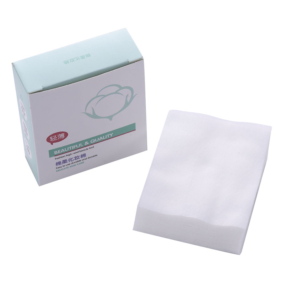 [Hàng mới về] Bộ 40 Miếng bông tẩy trang xóa bỏ sơn móng tay chăm sóc cá nhân sử dụng một lần tiện lợi