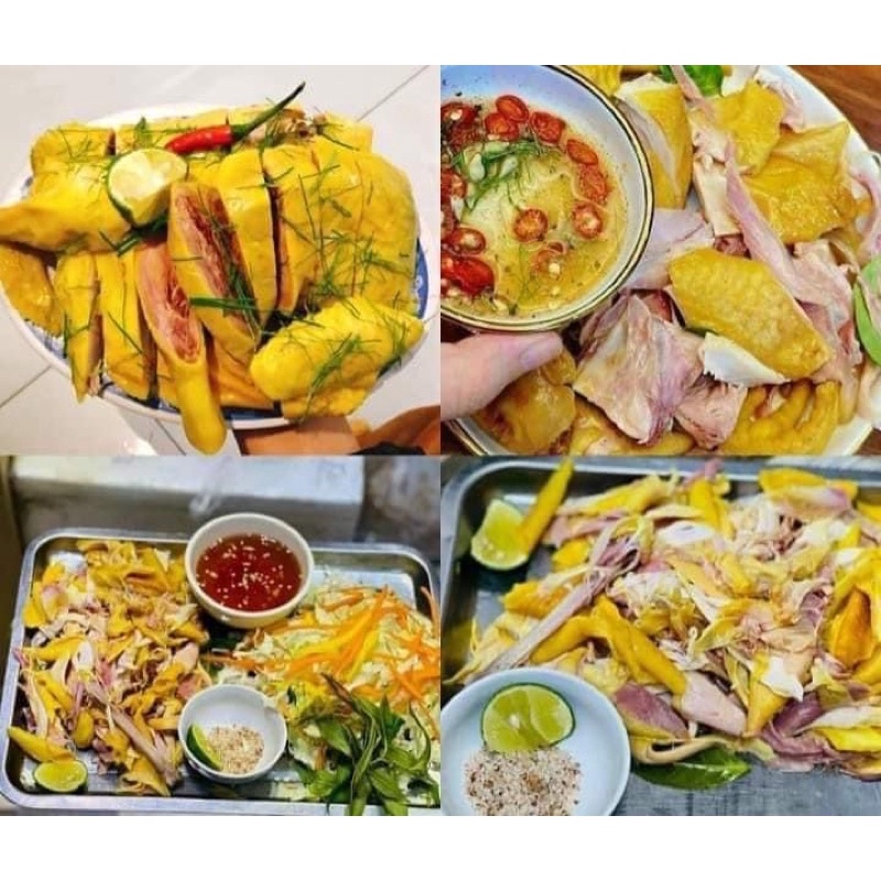 GÀ Ủ MUỐI nguyên con không đầu 1 KG