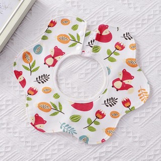 Yếm tròn 360 độ chống thấm cho bé, yếm dãi, yếm ăn