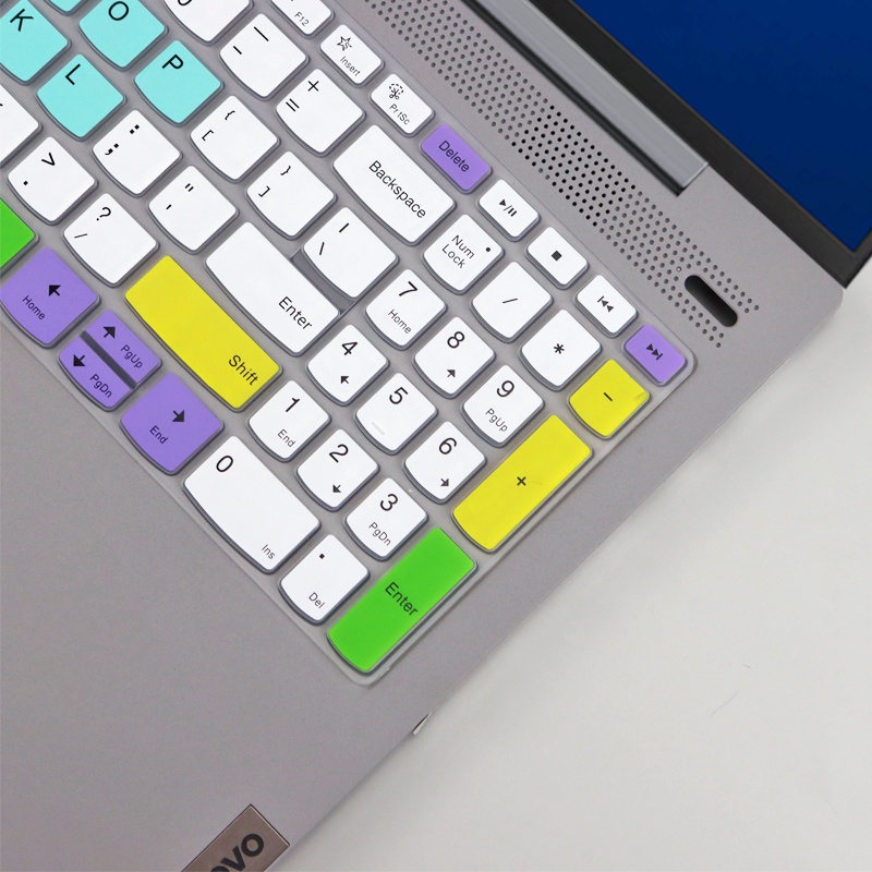 Miếng Lót Bàn Phím Bằng Silicone Mỏng Dành Cho Lenovo IdeaPad 5 15.6"/IdeaPad 3 15ALC6 15Ad6 15ITL6 Yoga Slim 7 15