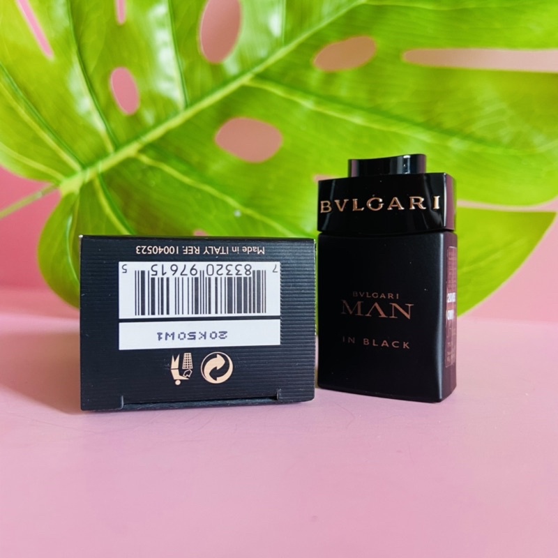 Nước hoa mini nam Bvlgari Man In Black Edp 5ml