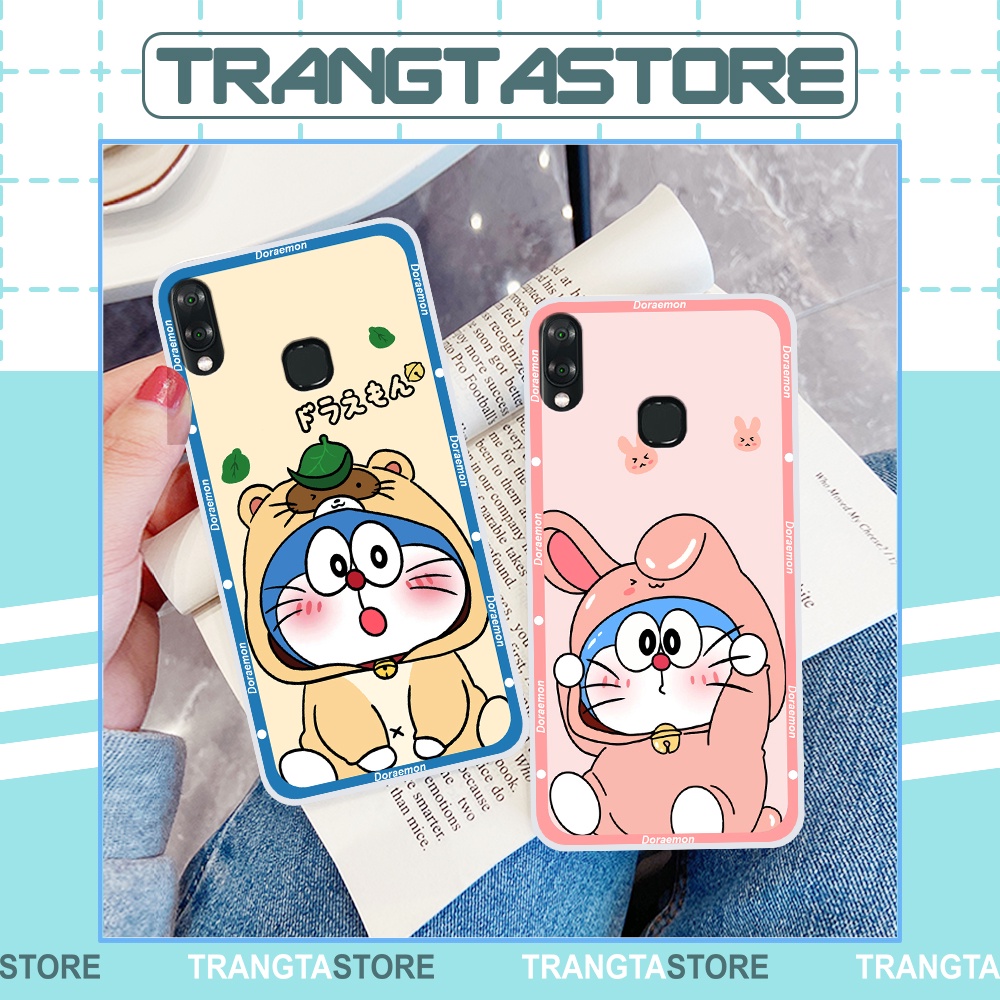 Ốp Vsmart Joy 1 / Joy 1 Plus / Joy1+ in hình cặp đôi doremon, hổ, khủng long dễ thương