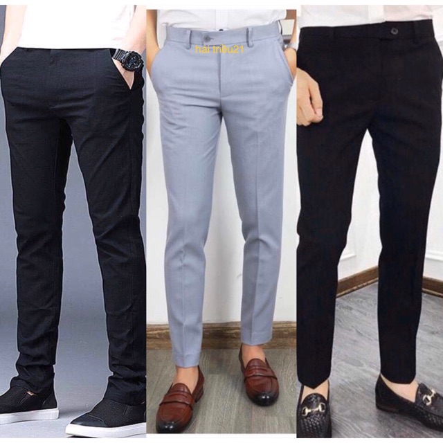 Quần tây giản ôm body phong cách hàn quốc | BigBuy360 - bigbuy360.vn