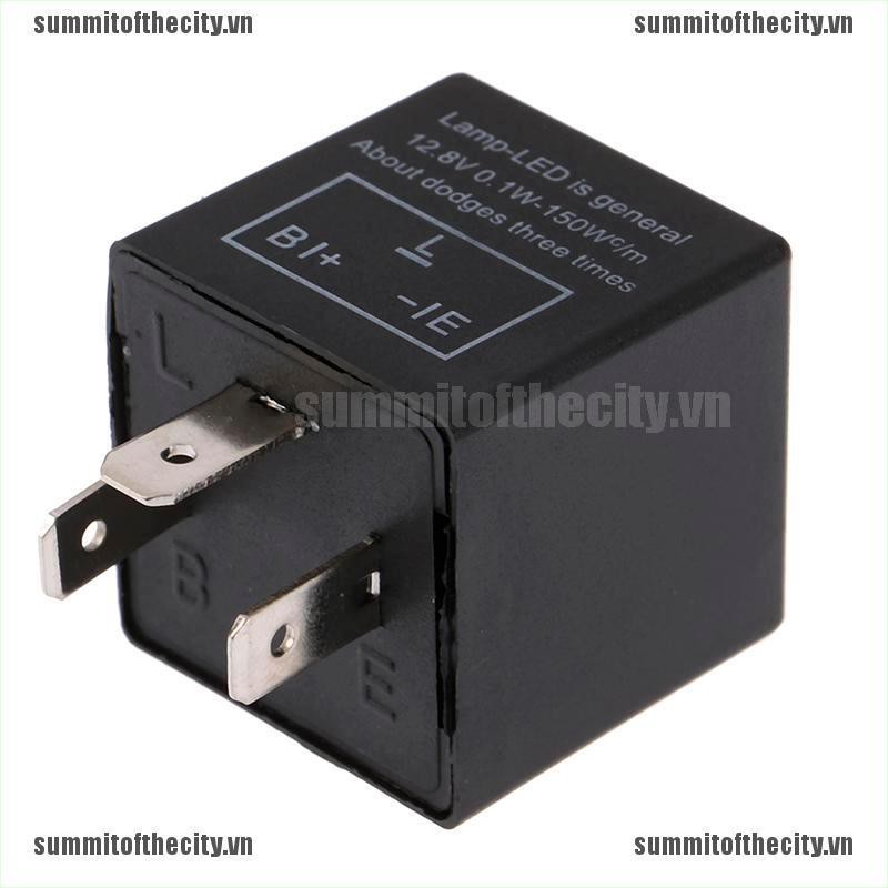 Rơ Le Đèn LED Tín Hiệu Điện Tử 3Pins 12V Cho Xe Hơi