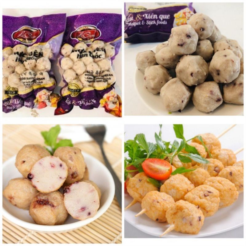 Mực viên Hàn Quốc - Siêu ngon - Ship hoả tốc