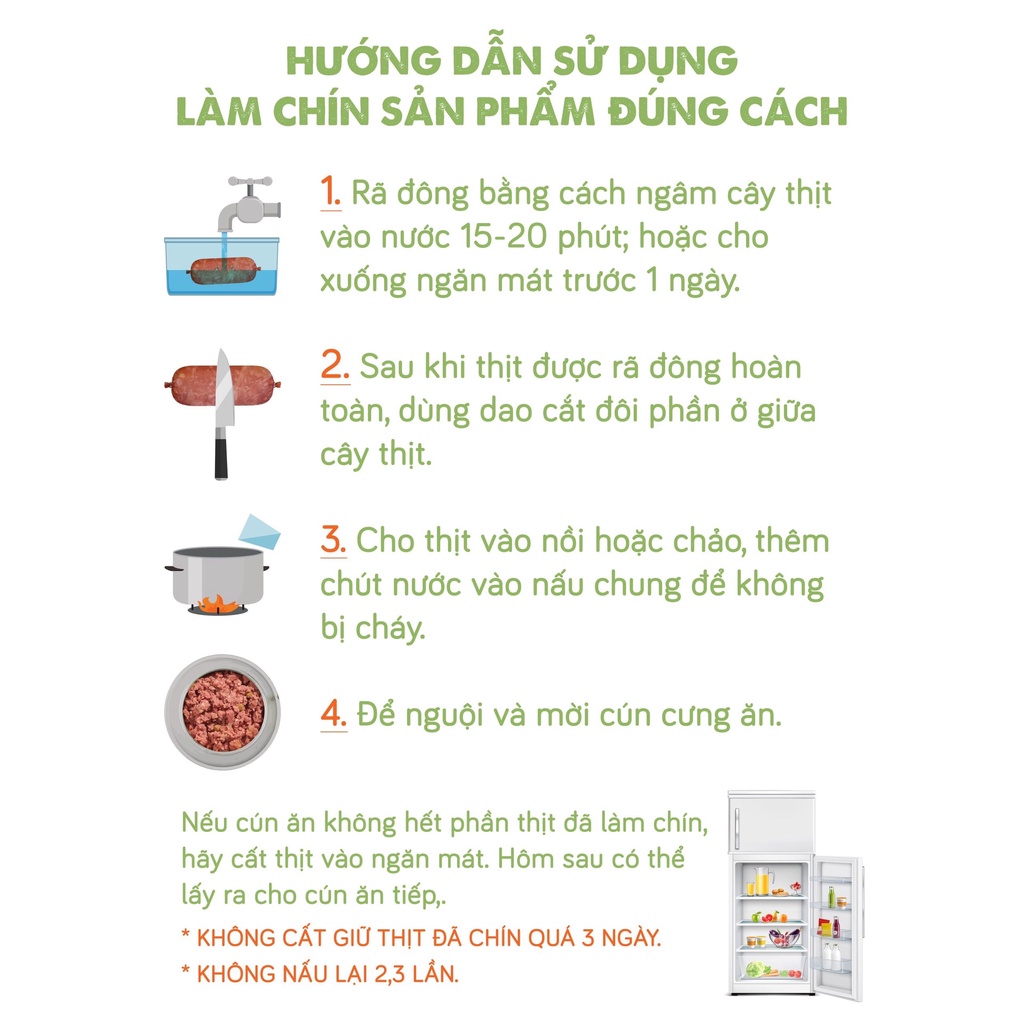 Hi RAW! RAW MEAT cho mèo từ 2 tháng tuổi
